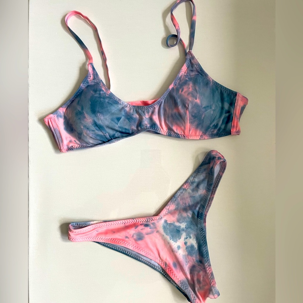 Sale! Tie-Dye Bikini Swimming Suit Set